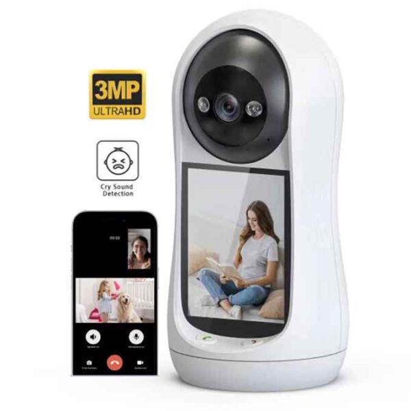 3mp uşaq və evə nəzarət kamerası