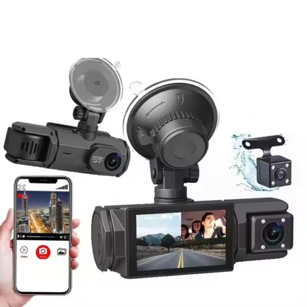 Car dvr FullHD 3 linz wifi