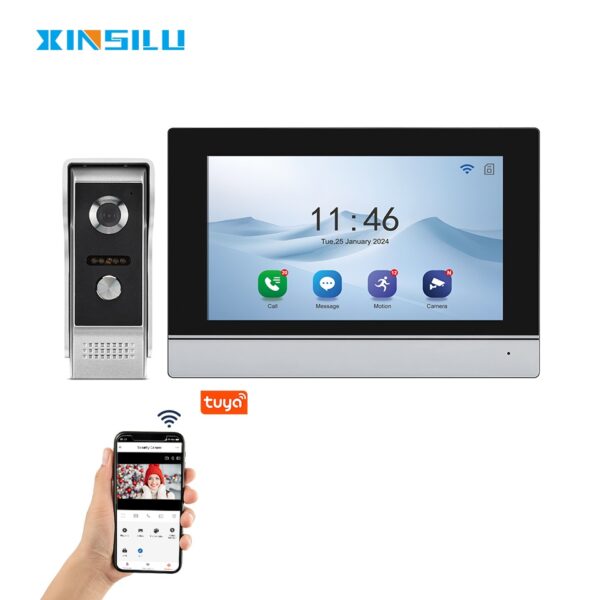 Domofon 7 inch XSL HD-7024B-M6 (Tuya)